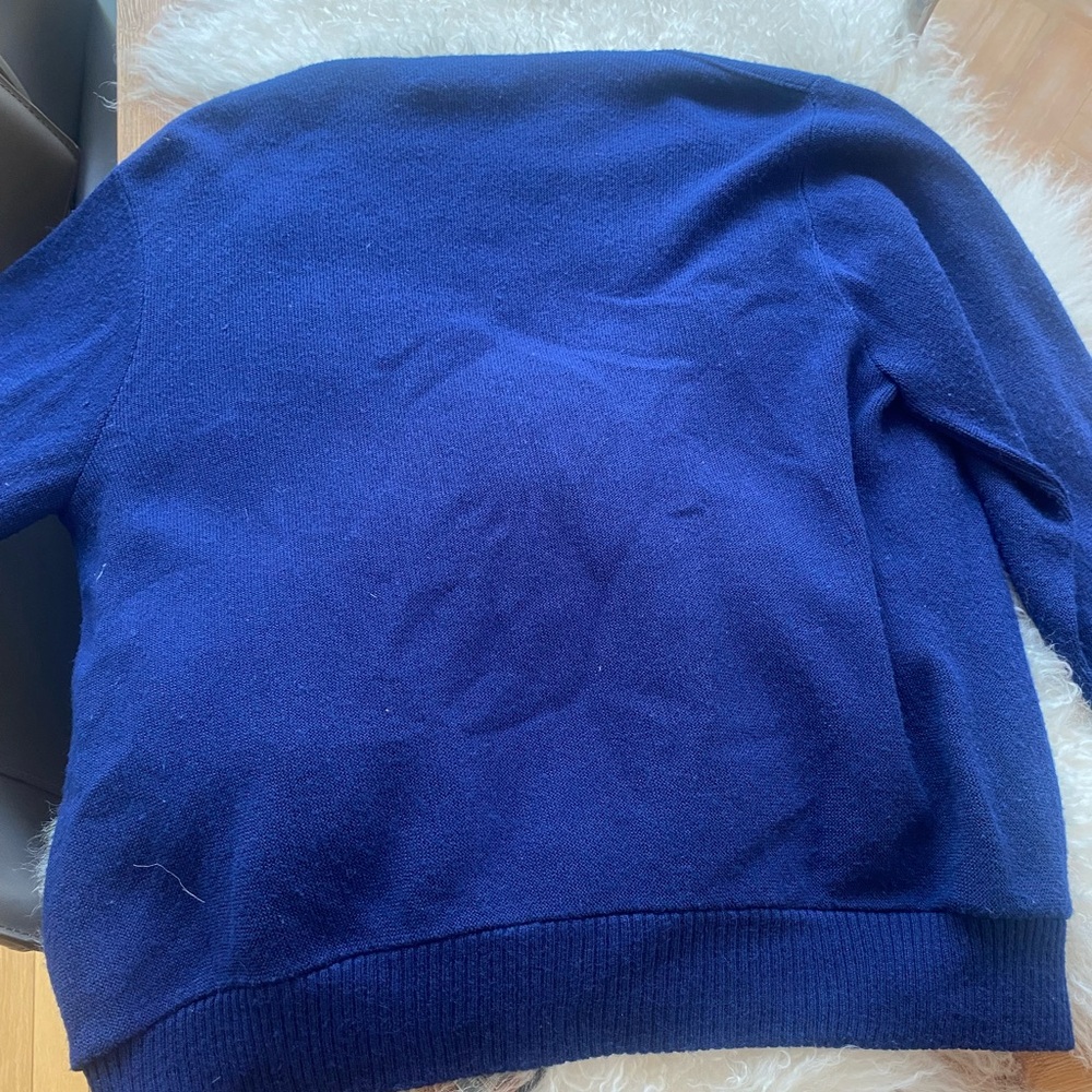Men’s EUC Rare Vintage Pen West Blue Cardigan Sweater SZ M!! - Picture 3 of 5